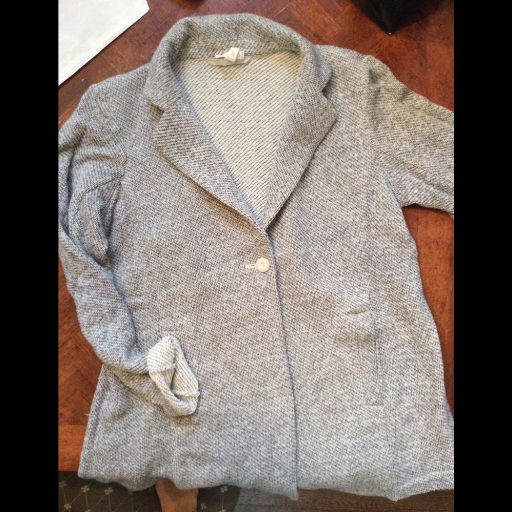 Stunning, Black and Off White, Cotton Jacket, M